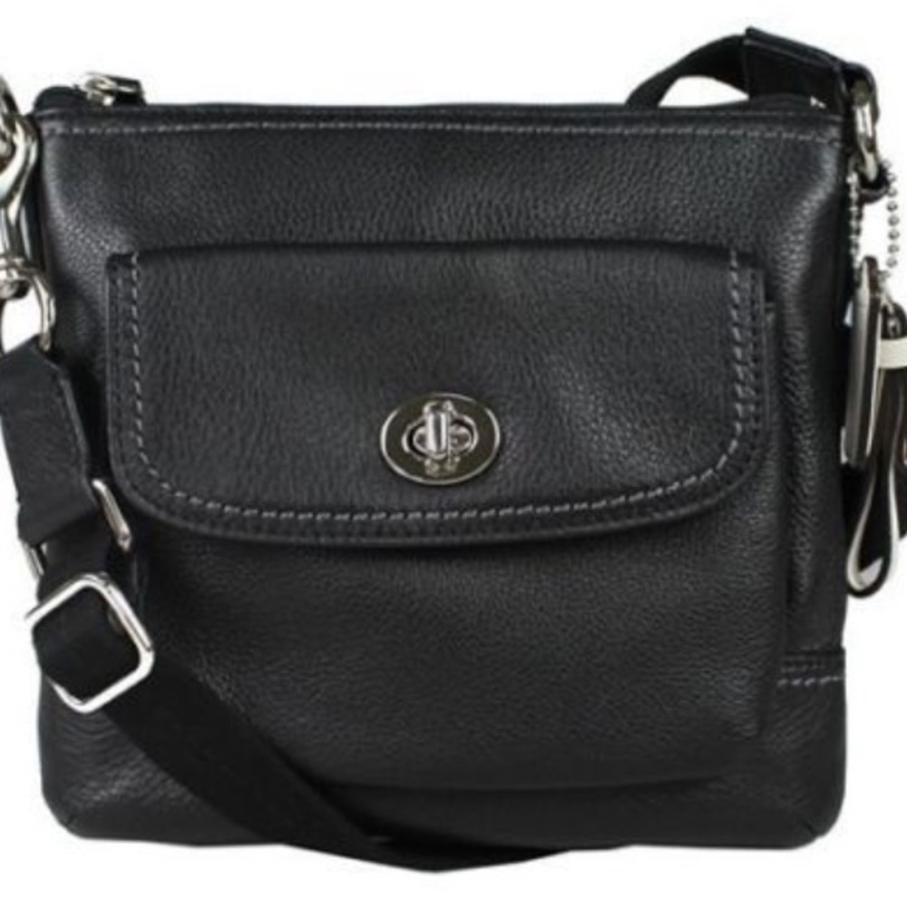 Coach Park Pebbled Leather Cross body